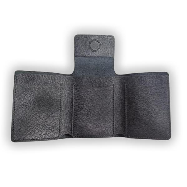 Soft Leather Magnetic Long Wallet - Image 3