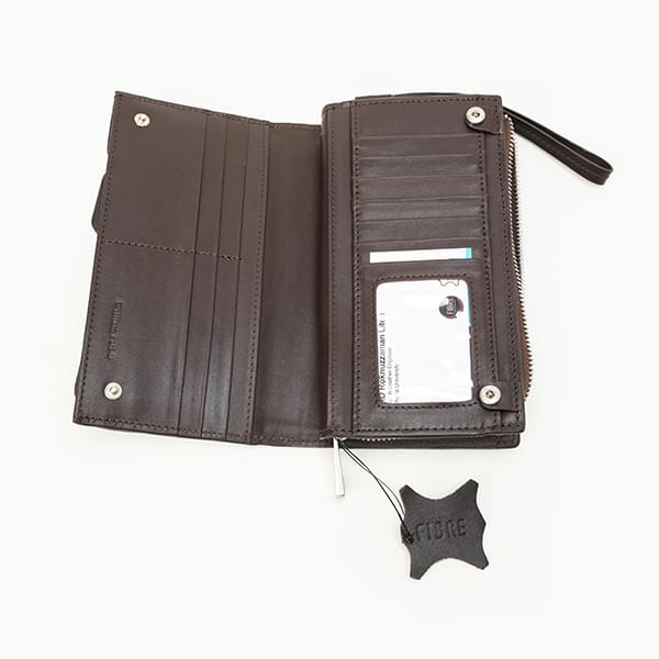 Man Luxury Chocolate Long Wallet - Image 2