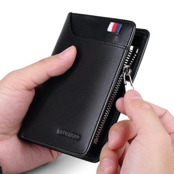 Men Wallet Short Credit Card Holder - Image 2