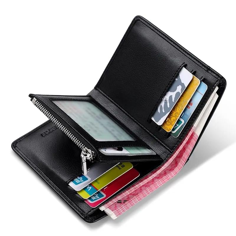 Men Wallet Short Credit Card Holder - Image 3